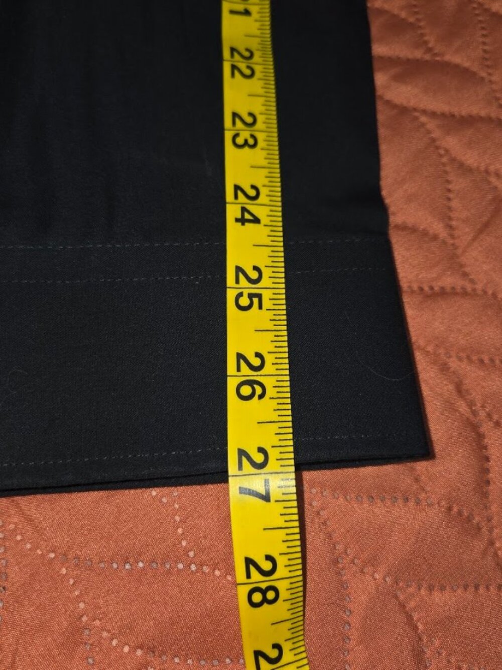 Calvin Klein Mens XL Black Cotton Cashmere Shirt Button Front CK Logo NWT - Picture 8 of 11